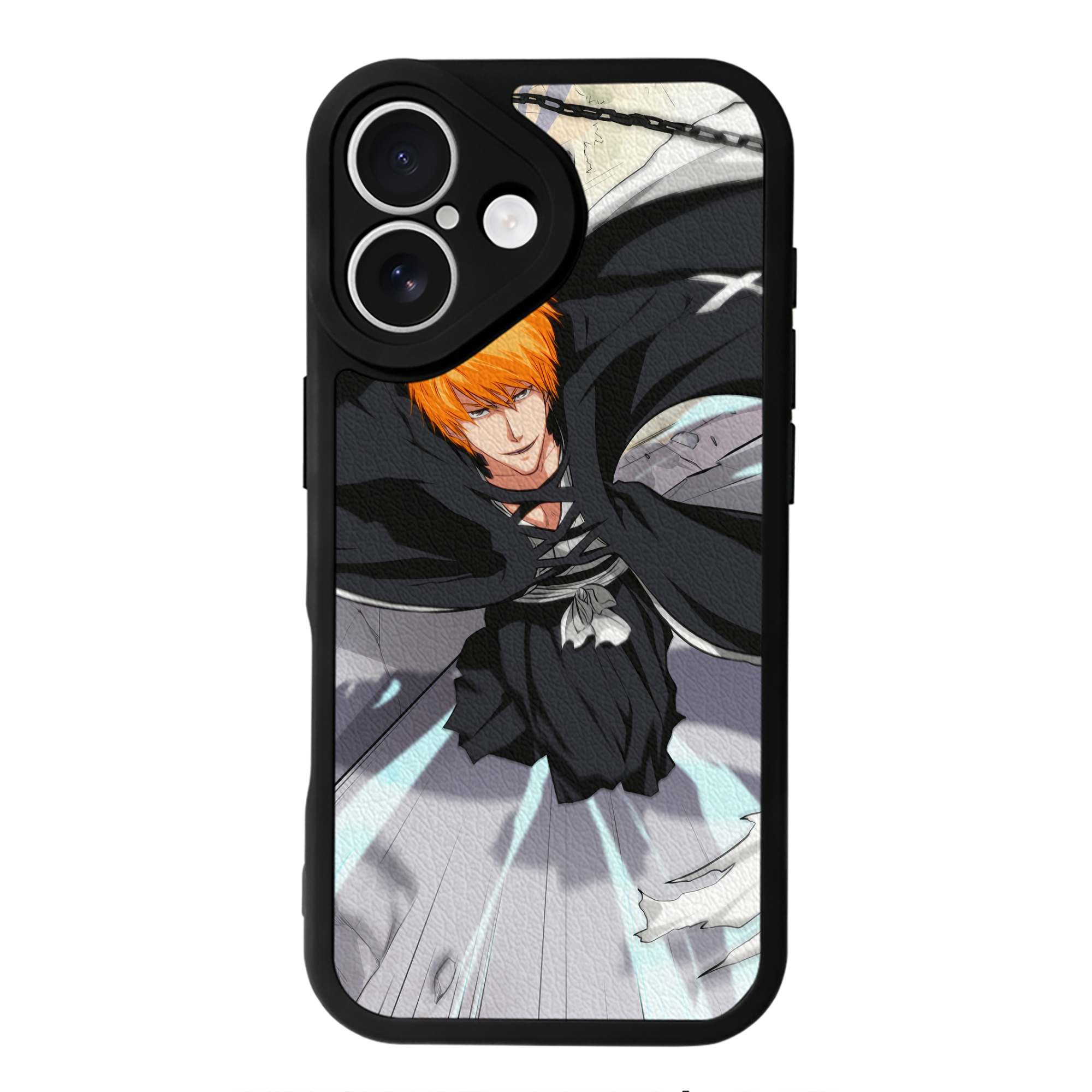 （画像用） ブリーチ BLEACH 【iPhone 16シリーズ対応】シリコンスマホケース（レザー調） 材質：シリコン